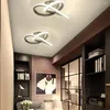 Plafoniere Design a spirale Moderni apparecchi di illuminazione a LED per corridoio per soggiorno camera da letto corridoio cucina