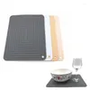 Table Mats 4 Pack Silicone Trivets Placemat Drying Mat Pot Holders Spoon Rest Kitchen Non Slip Pads And Coasters