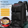 SWISS MILITARY 50L Reiserucksack Große Kapazität Wasserdichter Rucksack Schuhtasche Sport Fiess Rucksäcke 16 Laptoptaschen Mochila