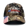 Cappello da baseball ricamato con cappuccio mimetico Trump 2024 con cinturino regolabile