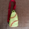 Bolsa crossbody feminina Bolsa de beisebol Bolsa de rugby de venda quente Bolsa de peito pequeno