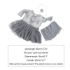 Fotografia C9GB 3PCS Nowonarodzone Photography Rekwizyty Baby Girl Lace Dress Niemowlę