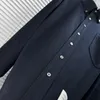 ハイバージョンTBシャツカラーメンズ用途の四つ袖ウールジャケット