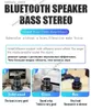 ポータブルスピーカーアディン26W近隣振動共鳴大型スピーカーBluetooth Music Bass Wireless Suboofer Metal Portable Speaker Box Q240328