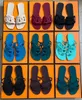 Designer Sandalen Vrouwen Luxe Sandaal Vrouwen Keten Slides Zomer Rubber Grote Kop Slides Mode Strand Sexy Schoenen Platte Slippers Top kwaliteit