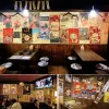 Naklejki japoński w stylu Lucky Cat Kraft Paper Plakat Izakaya Sushi Restaurant Retro Miękka dekoracja malarstwo dekoracyjne