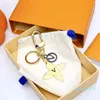 Designer Keychain Letter Follow Pendant Gold Key Buckle Trendy Classic Keychains Mens Womens Keys Bags Ornaments