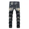 Mens inverno jeans hip hop rock uomo pant abiti firmati 2018 pantal jean homme Distred strappato denim biker jeans masculino m0z1 #