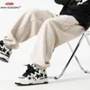 Men's Pants 2024 Spring Summer Men Sweatpant Unisex Solid Color Loose Retro Hip Hop Tracksuit Brand Streetwear Jogging Women