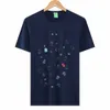 2023 boss T-shirt da uomo T-shirt di alta qualità per il tempo libero T-shirt di moda Girocollo traspirante Top Business Camicia estiva T-shirt casual Uomo Top Designer Uomo