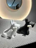 Moda filhote de cachorro lâmpada de assoalho decorativa lâmpada de mesa de leitura das crianças designer candeeiros de mesa 032824-11111