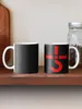 Mugs Red The Logo Coffee Mug Thermal Breakfast Cups