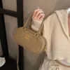 Store Export Designer Shoulder Bags Versatile One Shoulder Handbag Maillard Small Square Bag Advanced Boston Messenger