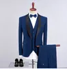 nuovi abiti da uomo sposo abito da sposa blazer set 3 pezzi personalizzati busin casual homme smoking elegante giacca + pantaloni + gilet u4i7 #