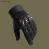 Tactical Gloves Motorcycle Shooting Touch Design Fitness Protection Sports Hunting Full Finger Walking YQ240328