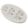 Baking Moulds Silicone Mold Bells Fondant Molds Christmas Chocolate Candy Mould Cake Decorating Tool