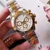 Designer relógios de alta qualidade relógio masculino Lao Jia Tong Na Relógio Mecânico Totalmente Automático Precisão Aço Panda Di
