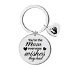 Keychains Letter KeyChain Women You're The Mom Key Chain For Men Stainless Steel Ring Mother's Day Keyring Gift Pendant Girls Jewelry