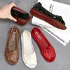 Большие размеры 42, женские элегантные кожаные туфли на плоской подошве, женские туфли-оксфорды, дышащие лоферы Feerldi, модные летние женские сандалии с открытым носком, 240322