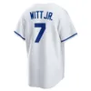 Custom Jersey Men Men Youth 7 Bobby Witt Jr. 13 Salvador Perez 16 Bo Jackson 54 Aroldis Chapman 15 Whit Merrifield 38 Josh Taylor 19 Michael Massey Baseball Jerseys