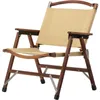 Klapstoelen, Scandinavische retro Kmite-stoelen, massief houten luxe buitencamping, zelfrijdend, picknicks, parktafels en stoelen