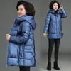 Manteau en duvet pour maman, nouvelle collection automne/hiver 2023, Parka confortable, moyen Lg, vêtements d'hiver pour femmes, P61 c18T #