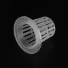 トレイ100pcs 38mm Aquaponics Hydroponics Net Pot Mesh Basket Planting Cup Hydroponic NFT 2カラーオプション