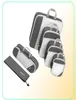 Zestaw z zestawem podróży Pakowanie kostek walizka bagażowa Organizator wiszący torba do przechowywania Eco Premium Mesh LJ2009224466566