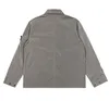 Färgad Ghost Jacket Classic Compass Armband Män över skjortor Utility Outdoor Coat Black Size M-XXL