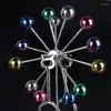 Kitchen Storage Magnetic Ferris Wheel Desk Decorations Balance Balls Motion Physics Science Toy Rotating