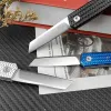 7083 Folding Pocket Knife 8Cr13Mov Blade 420 Steel Handle Tough Hunting Portable Multi-Purpose Tool Camping Survival Fruit Knife