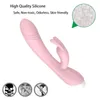 10 Geschwindigkeit G-punkt Kaninchen Vibrator Dildo Stimulation Für Frauen Klitoris Massage Vagina Doppelstab Masturbator Sexspielzeug Erwachsene 18 240326