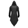 2024 Gothic Assassin Cosplay middeleeuwse man streetwear jassen met capuchon uitloper kostuum Edd Assassins Creed Halen kostuum 548 L7dI #