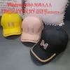 Cappello da baseball con parasole con diamante acqua lettera M per bambini in edizione coreana Internet Red Duck Tongue Ins Trendy Brand primavera/estate per il tempo libero