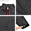 Chaquetas de ciclismo WOSAWE hombres chaqueta para correr reflectante a prueba de viento impermeable bicicleta de montaña MTB abrigo de viento montar en bicicleta ciclismo cortavientos24328