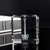 Skulpturen Heißer Verkauf 3D Design Menschliche Oregans Schädel Herz Kristall Laser Würfel Briefbeschwerer Arzt Wissenschaft Geschenke Wohnkultur