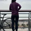 Bisiklet ceketleri wosawe kadın sonbahar bisiklet forması seti uzun kollu nefes alabilen giysiler mtb ropa Ciclismo bisiklet spor giyim bisikleti takım elbise