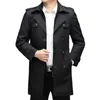 Batmo Männer Casual 90% Weiße Ente Daunenjacken Dicke Warme Parkas Outwear Daunenmäntel Trenchcoat LG Mantel 3186 c7fC #