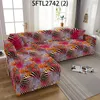 Chair Covers Abstract Geometric Sofa Green Striped Corner Cover Plaid On The Line Cushion 3-Seater Couch