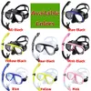 Optisk myopia scuba dykning mask snorkel set tempererad glasdryck topp simning googles närsynta linser kortsiktiga 240321