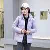 new 2022 Winter Jacket Womens Korean Loose Glossy Down Cott Jackets Female Thicken Short Casual Parka Overcoat Outerwear Lady x2jM#