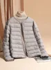 JMPRS FI Office Lady M-4XL Parkas Korean Winter LG Sleeve Warm Jacket Solid Women Casual Single Breasted Cott Down Coat O1AQ#