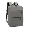 Sacs de rangement sac Portable multicouche paquet d'information Double épaule sac à dos stockage voyage affaires maison valise