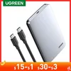 Ugreen HDD Case 2.5 6 Gbps SATA do USB C 3.1 Gen 2 Zewnętrzne skrzynka na dysku twardym Aluminium HD dla SATA Hard Disk SSD HDD Zatrudnienie 240322