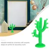 Decoratieve bloemen 50 pc's cactus ornament ambachtsminiaturen kunstmatige modellen sappige planten plastic