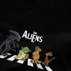 The Aliens Alf ET T-shirt Film classique Alien Abby Road Cott Vintage manches courtes O-cou T-shirt classique grande taille T-shirt F1bj #