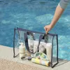 Aufbewahrungstaschen Große Kapazität Schwimmtasche Transparent Sichtbar Handheld Pock Verdicktes PVC Wasserdicht Waschen Tragbarer Strand