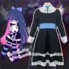 high quality new products Anime Panty & Stocking with Panty Cosplay Maid Costume Girl Lolita Dr Halen Show Party Uniform t6tw#