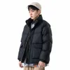 Vêtements 2023 Mâle Manteaux d'hiver Marque Mens Fi LG Slim Fit Pocket Oversize Casual Vêtements d'extérieur à capuche Parka Veste M-5XL 22qo #