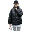 2023 New Large Size Cott-padded Women Short Loose Down Padded Jacket To Show Thin Meat Shielding Fi Cott-padded Jacket 99HM#